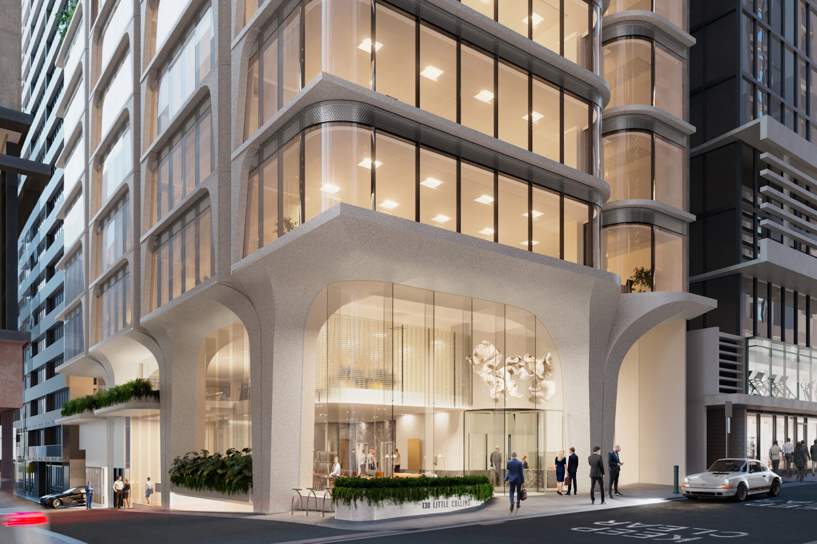 Artist’s impression – Corner of Little Collins Street and Coromandel Place