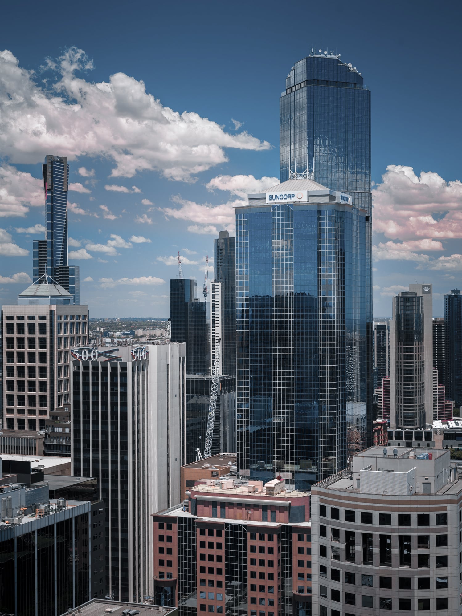 530 Collins Street and surrounding buildings