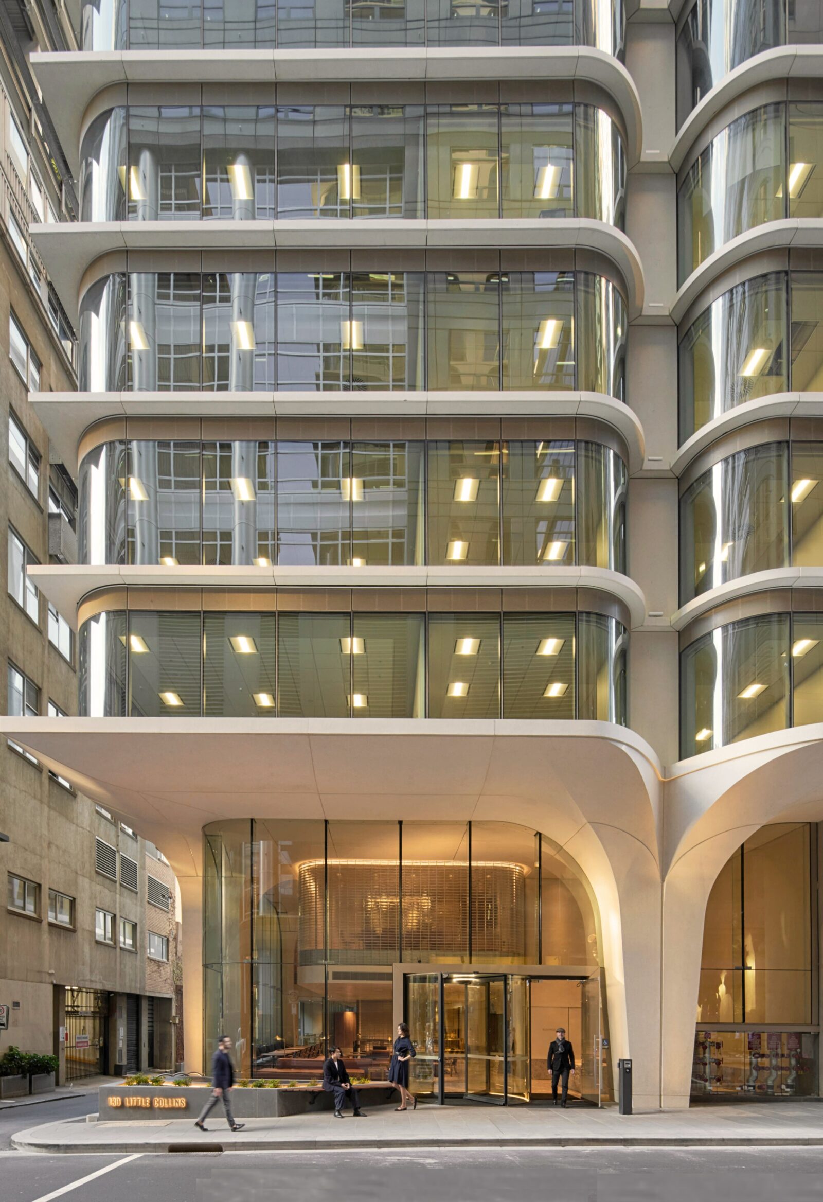 Entry via Little Collins St