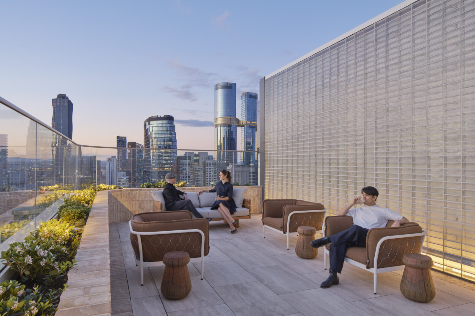 Rooftop terrace
